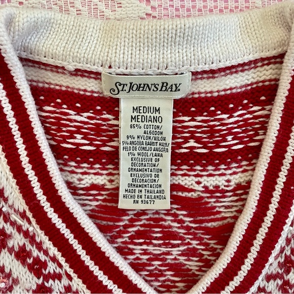 Vintage St John’s Bay Christmas Sweater - Picture 4 of 4